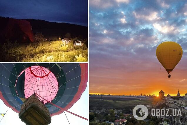 Падение воздушного шара на Хмельнитчине: в полиции рассказали о погибшем и пострадавших