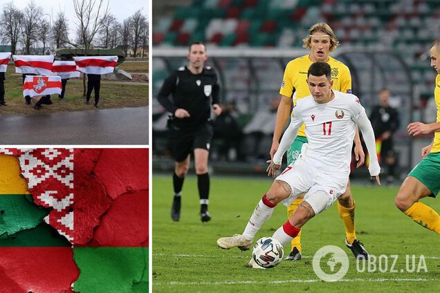 Литва Беларусь футбол