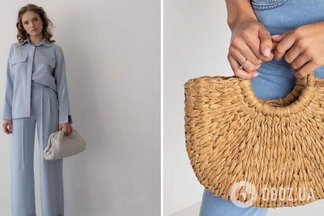 Костюмы и плетеные сумки будут на пике популярности в летнем гардеробе 2021