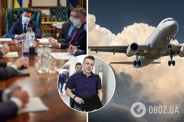 Украина прекращает авиасообщение с Беларусью и запрещает авиакомпаниям летать над ее территорией