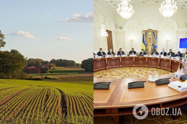 Против скупщиков земли анонсировали санкции СНБО и уголовные дела