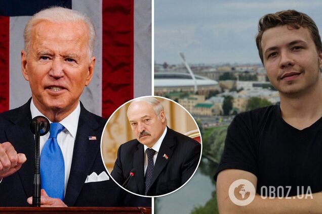 Байден призвал Лукашенко освободить Протасевича и других политзаключенных