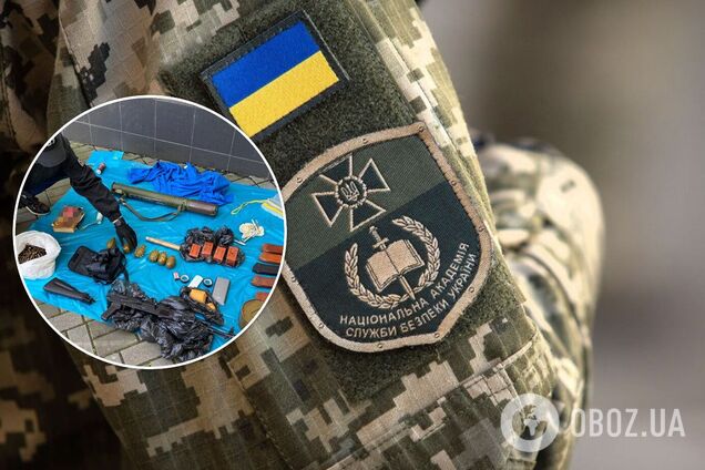 В Киеве неизвестные устроили подземный склад оружия и боеприпасов