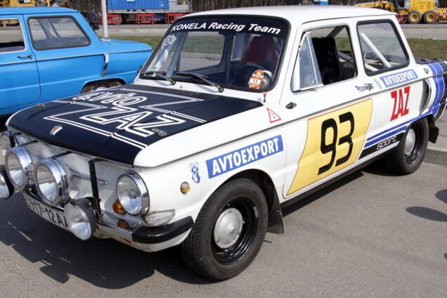 В Днепре превратили старый ЗАЗ в раллийный болид