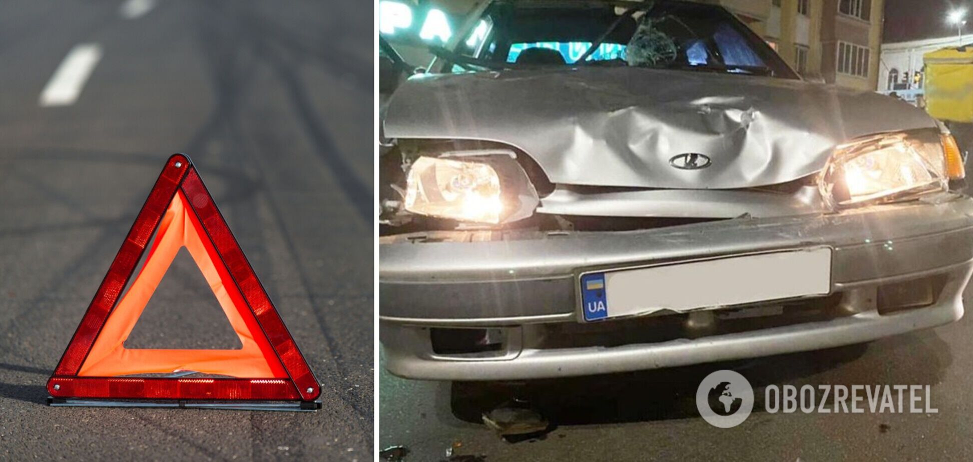 Пьяное ДТП в Прилуках