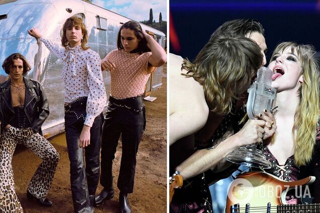 Популярний італійський гурт Måneskin