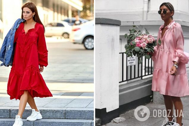 Модні сукні-оверсайз