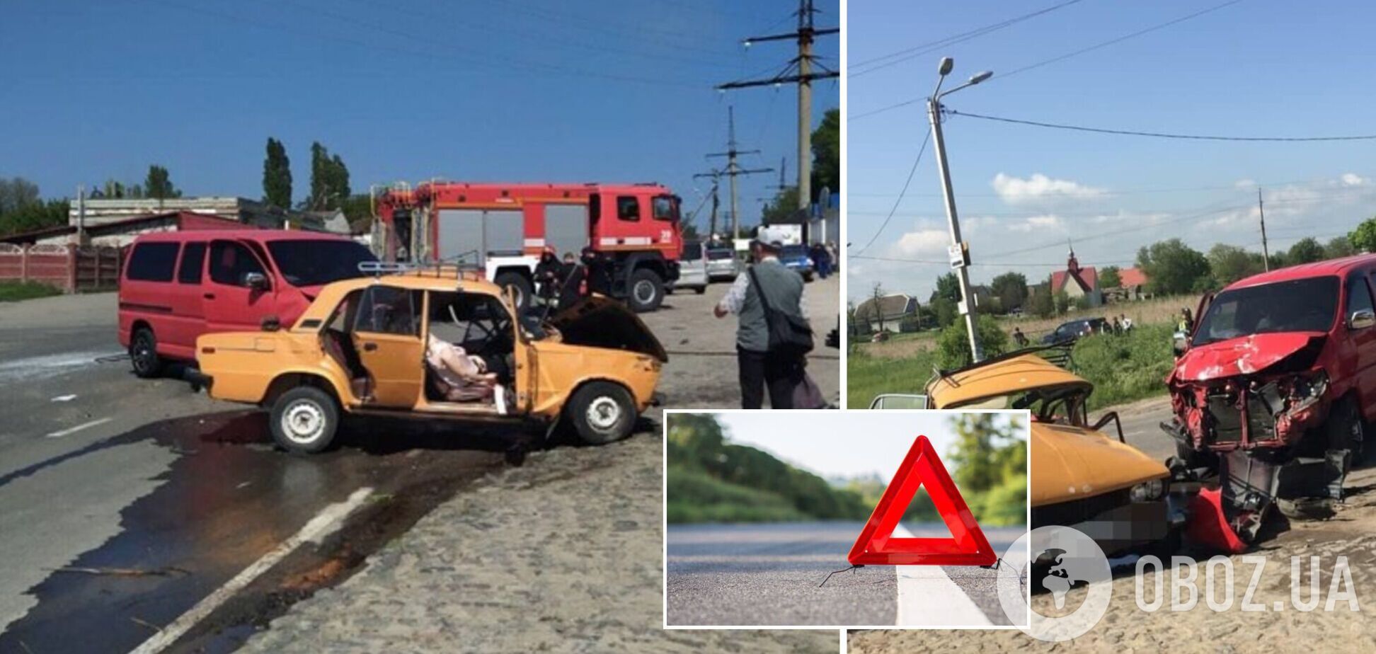 На Одещині в ДТП з 'Жигулі' й мікроавтобусом загинула мама трьох дітей. Фото