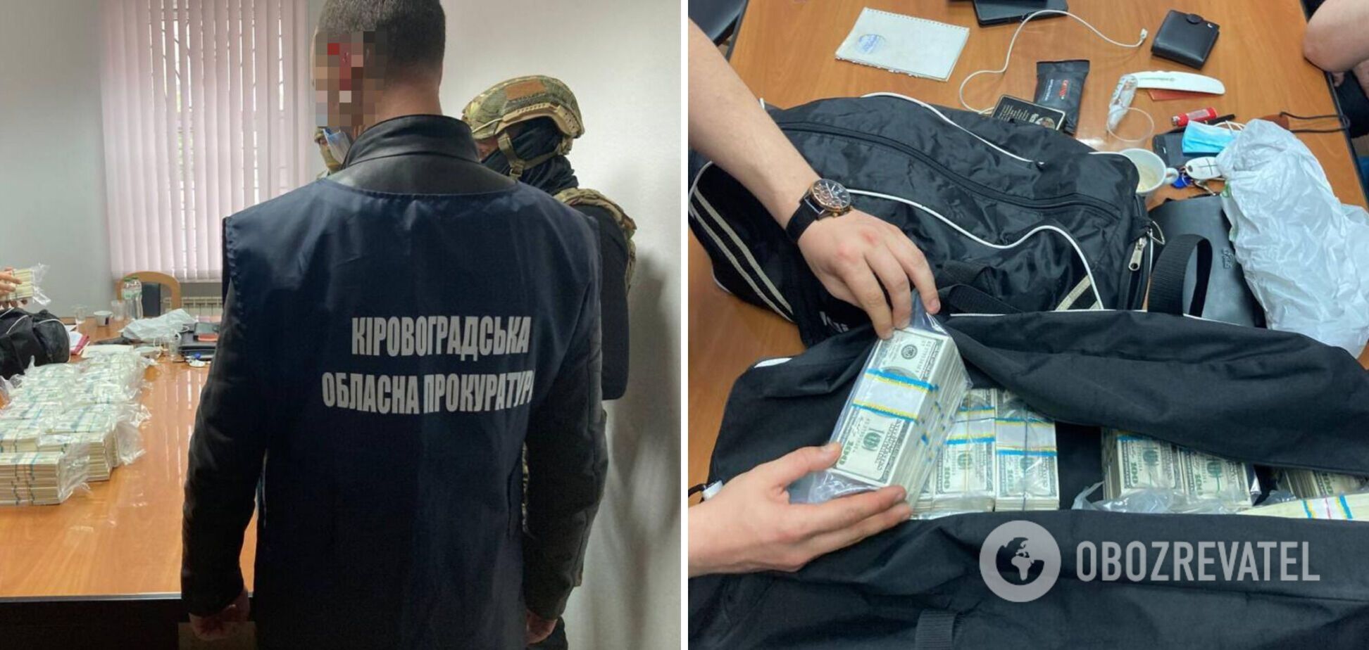 На Кировоградщине за $3,5 млн обещали повлиять на Офис президента в назначении главы ОГА. Фото и видео