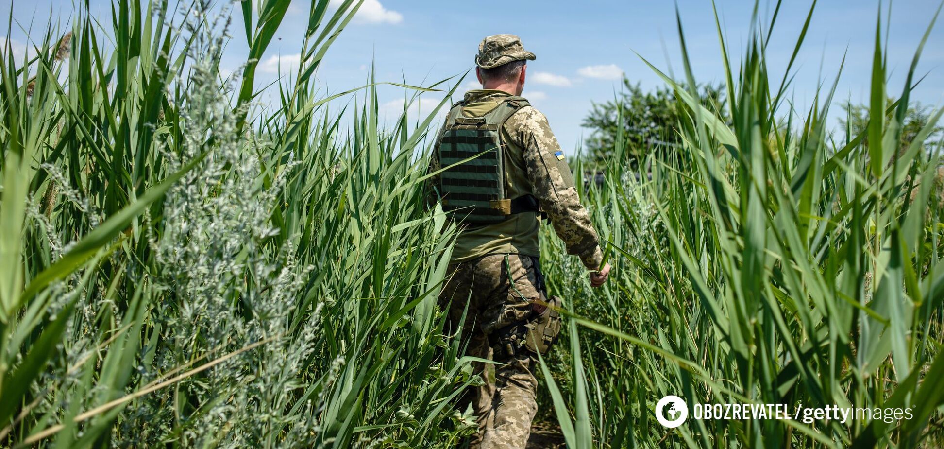 На Донбассе снайпер террористов убил украинского воина