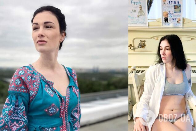 Приходько прокомментировала фото после родов в белье