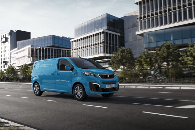 Peugeot представила первый коммерческий фургон на водороде