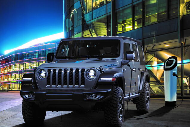 Jeep презентовал электрифицированный Wrangler 4xe