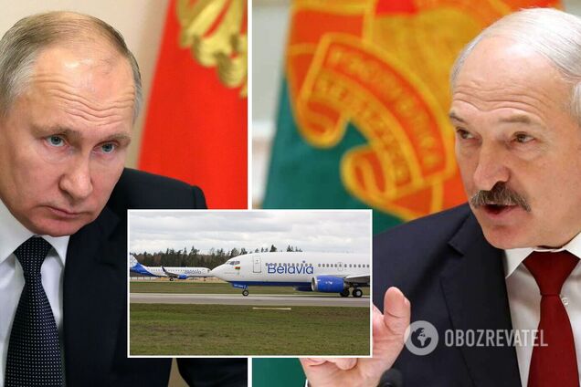 Лукашенко – Путину о запрете полетов 'Белавиа' в ЕС: замочили на всю катушку. Видео