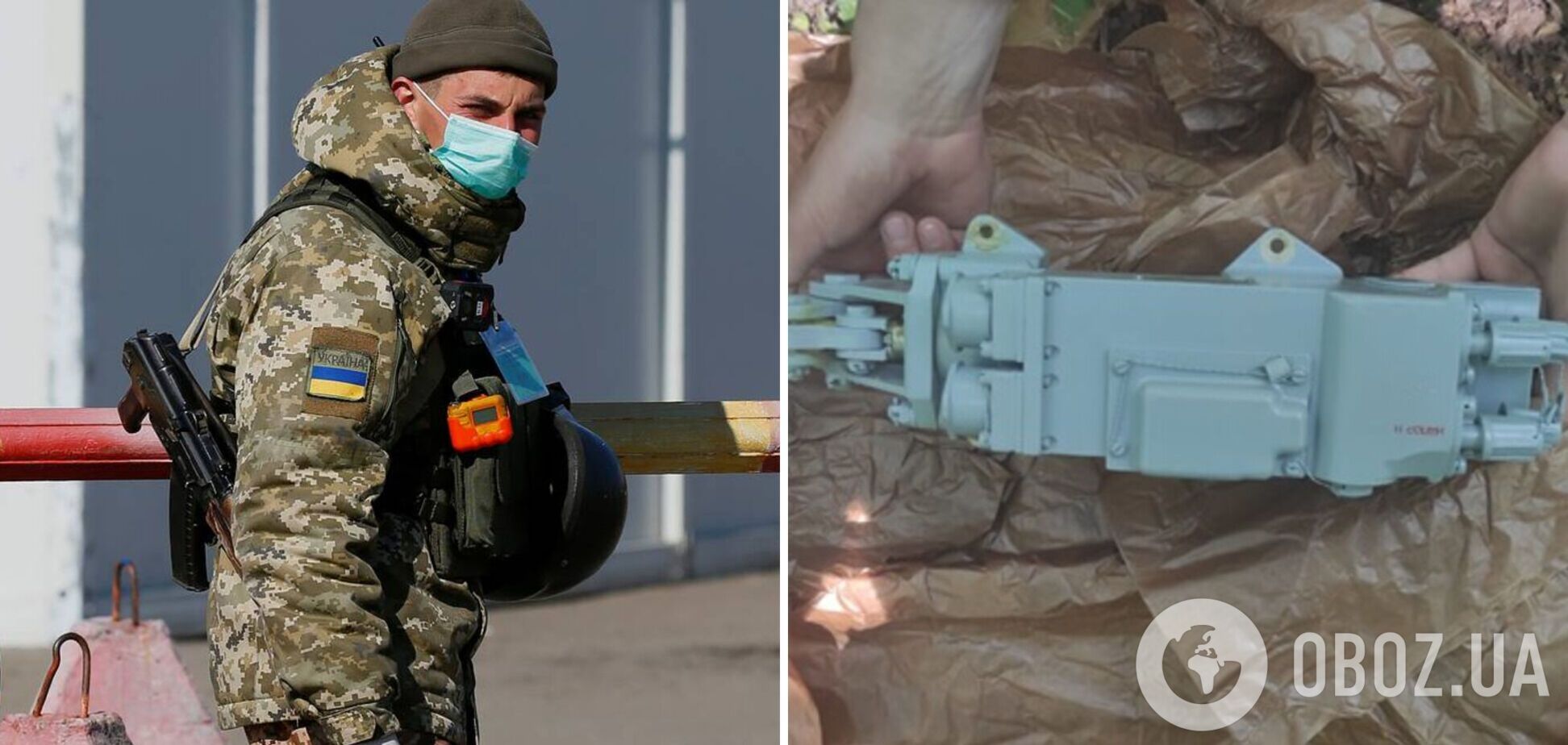 На границе задержали украинца с партией военного оборудования из России. Фото и видео