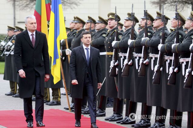 Глава Литвы пообещал содействовать Украине в возвращении Донбасса