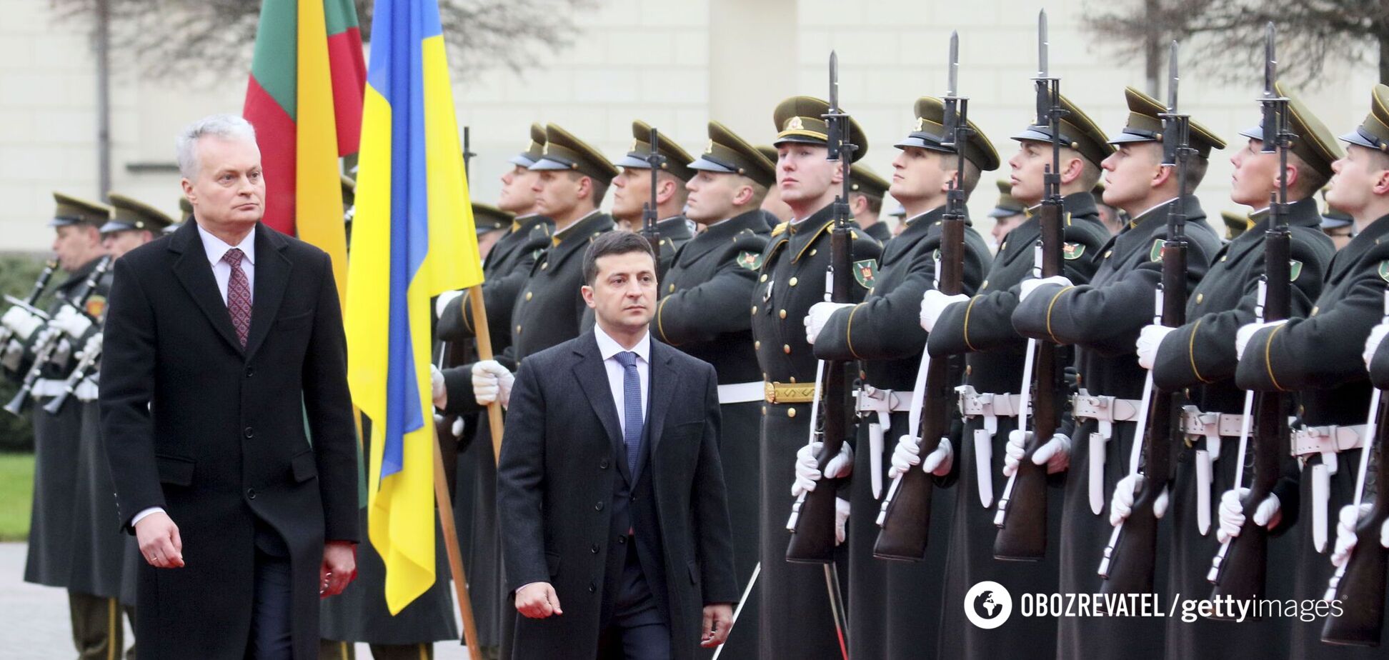 Глава Литвы пообещал содействовать Украине в возвращении Донбасса