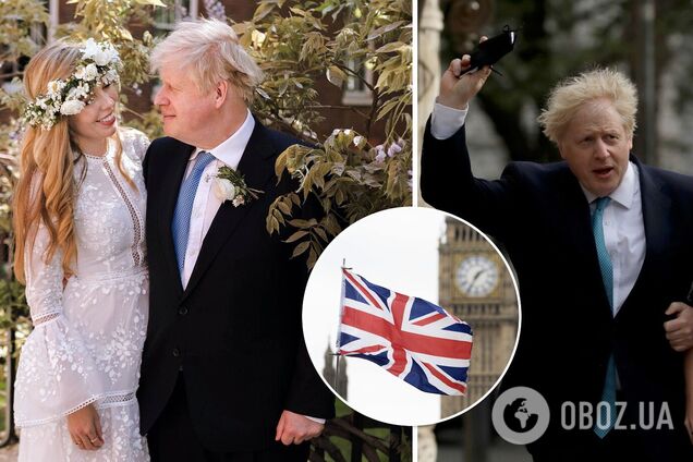 Борис Джонсон и Кэрри Саймондс