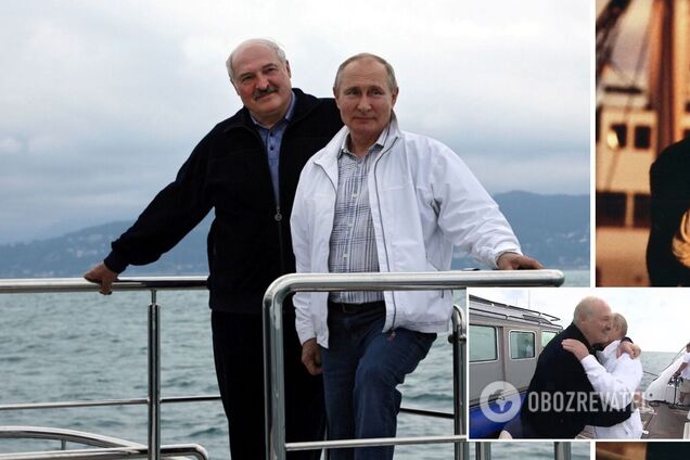 Встреча Путина и Лукашенко