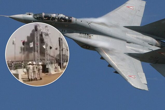 Авиакатастрофа с военным самолетом