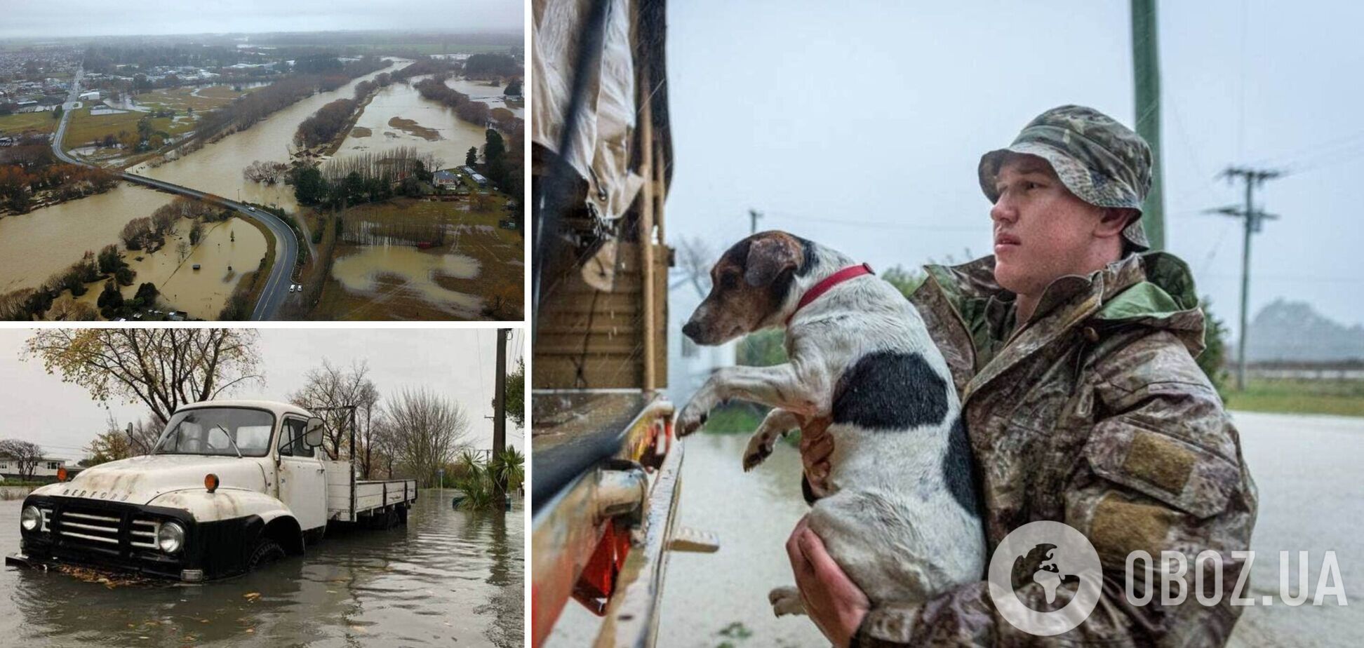 Новая Зеландия ушла под воду: фото самого сильного наводнения за последнее столетие