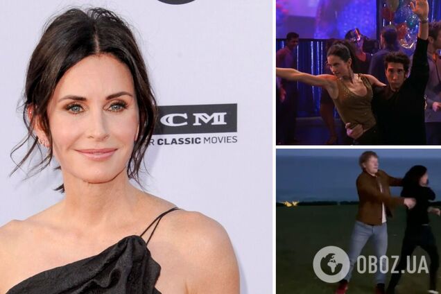 Звезда 'Друзей' повторила знаменитый танец Моники и Росса. Видео