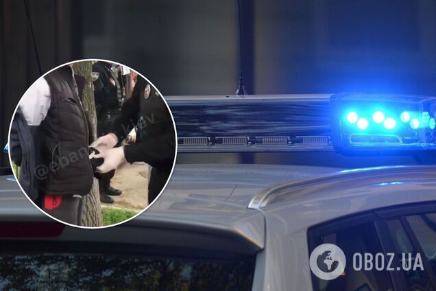 В Киеве задержали мужчину, который угрожал девушке на улице