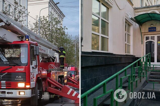 В Москве горела гостиница: в огне пострадали дети, есть погибшие. Видео