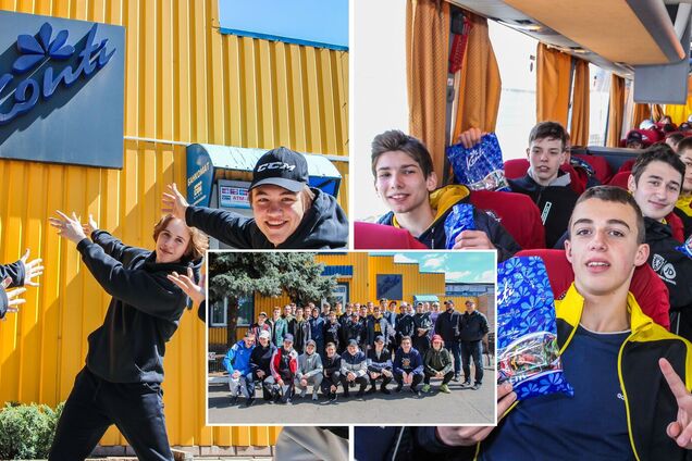 Фонд Бориса Колеснікова організував для учасників Junior Hockey Cup екскурсію на фабрику 'Конті'