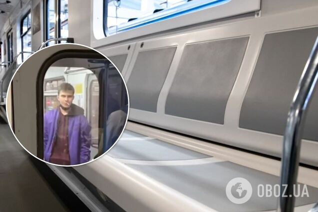 В Киеве парень курил прямо в вагоне метро. Видео