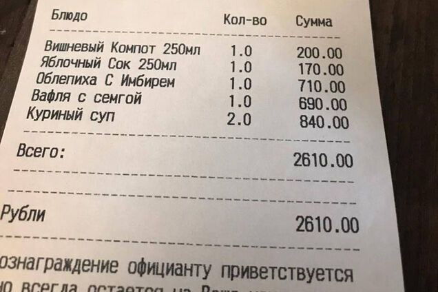 'Цены в кафе просто адские': туристы жалуются на стоимость отдыха в Сочи