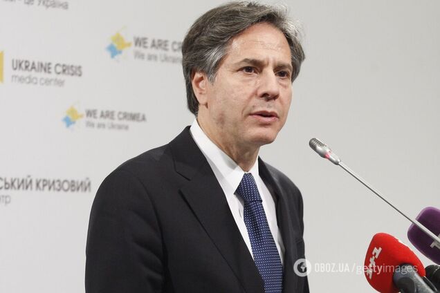 Госсекретарь США Энтони Блинкен