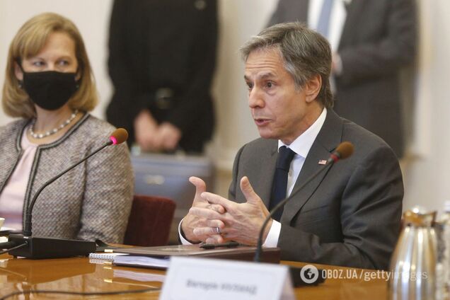 Блинкен: США призвали РФ прекратить агрессию в отношении Украины