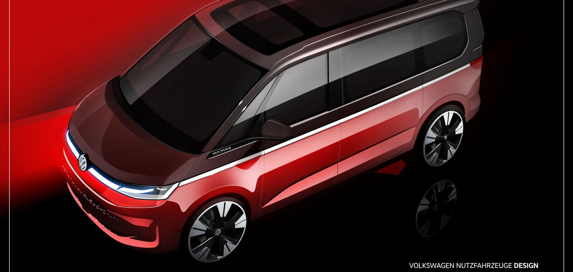 Volkswagen показал новые изображения Т7 Multivan