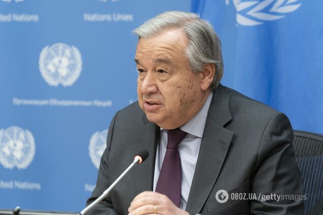 Генсек ООН Антониу Гутерриш