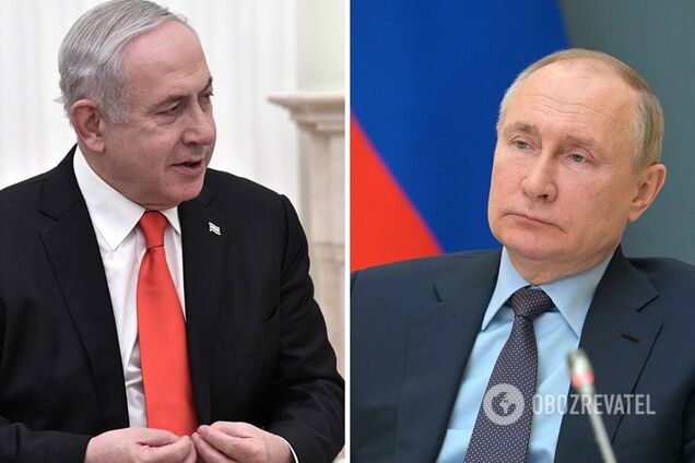 Нетаньяху, который может стать посредником между Украиной и РФ, рассказал Путину о переговорах с Киевом