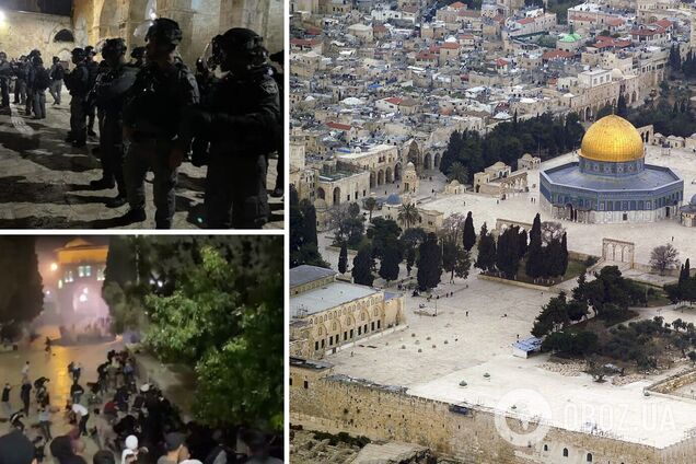 В Израиле произошли столкновения между палестинцами и полицией: СМИ сообщили о двух сотнях пострадавших. Фото и видео