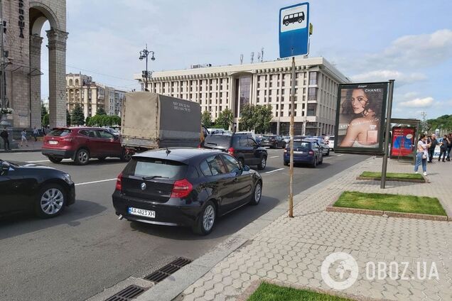 На столичных улицах образовались тянучки