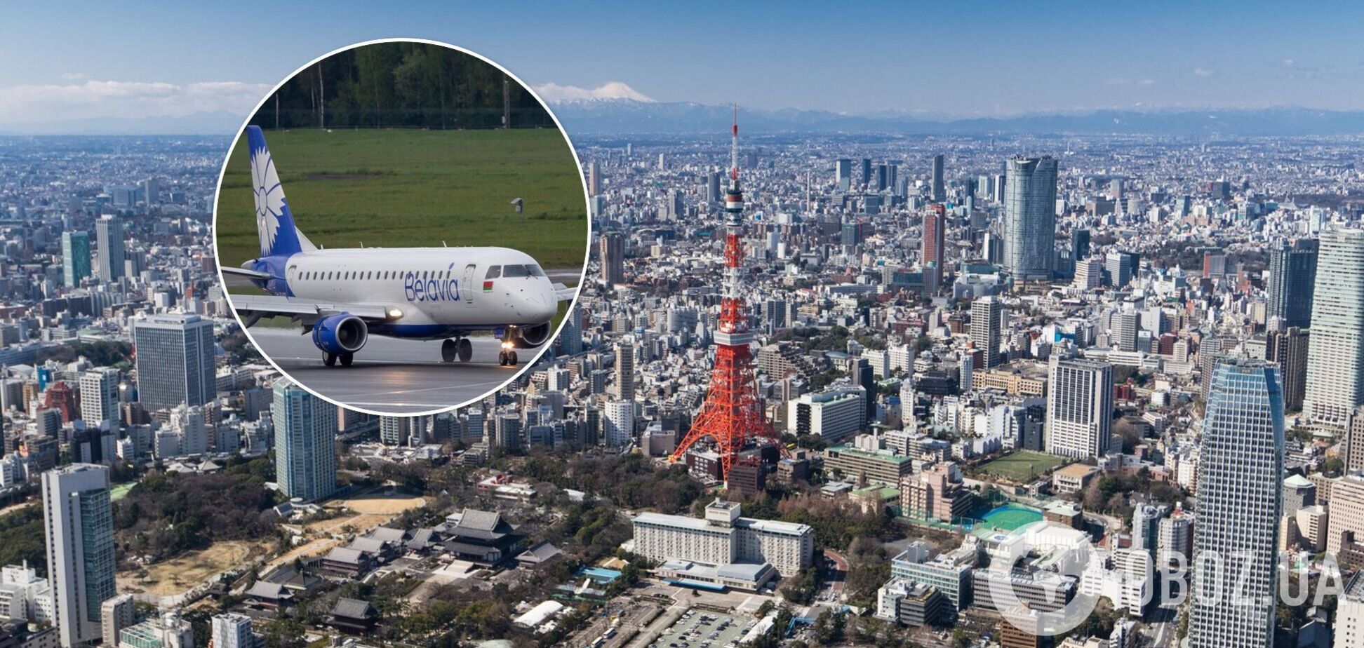 Японія закрила небо для літаків із Білорусі