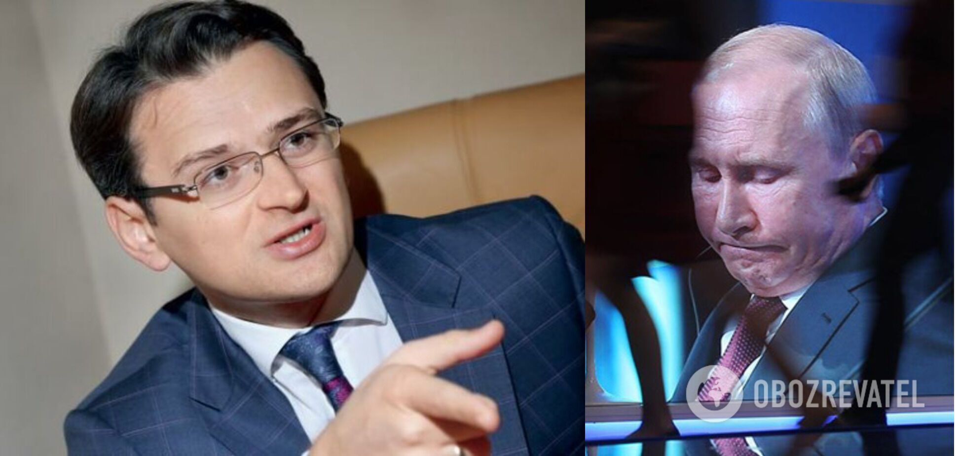 Кулеба ответил Путину на критику законопроекта Зеленского