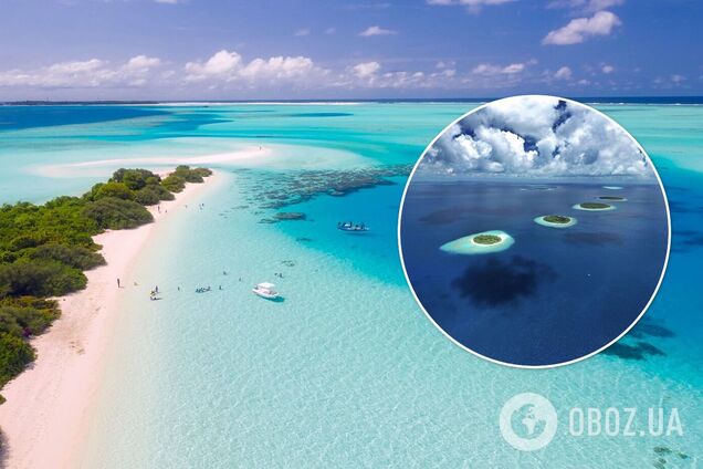 Оптическая иллюзия с островами