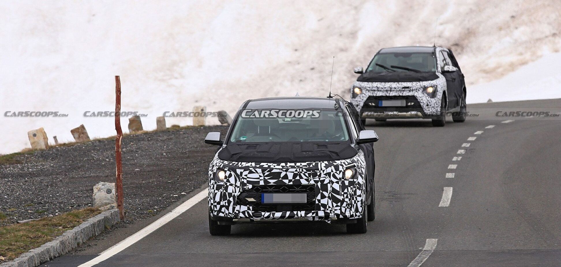 Новое поколение Kia Niro заметили на тестах