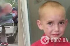 Мачеха вывезла 4-летнего малыша за 200 км и бросила на произвол судьбы, пока его отец воюет на Донбассе. Фото и видео