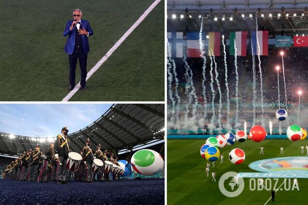 Церемония открытия Евро-2020 прошла в Риме
