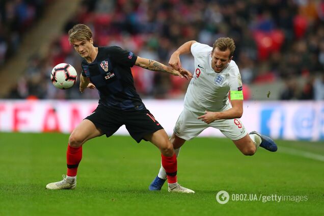 Англия Хорватия