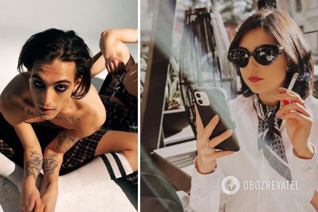 Дівчина соліста гурту Måneskin роздяглася і показала свої форми в прозорій білизні