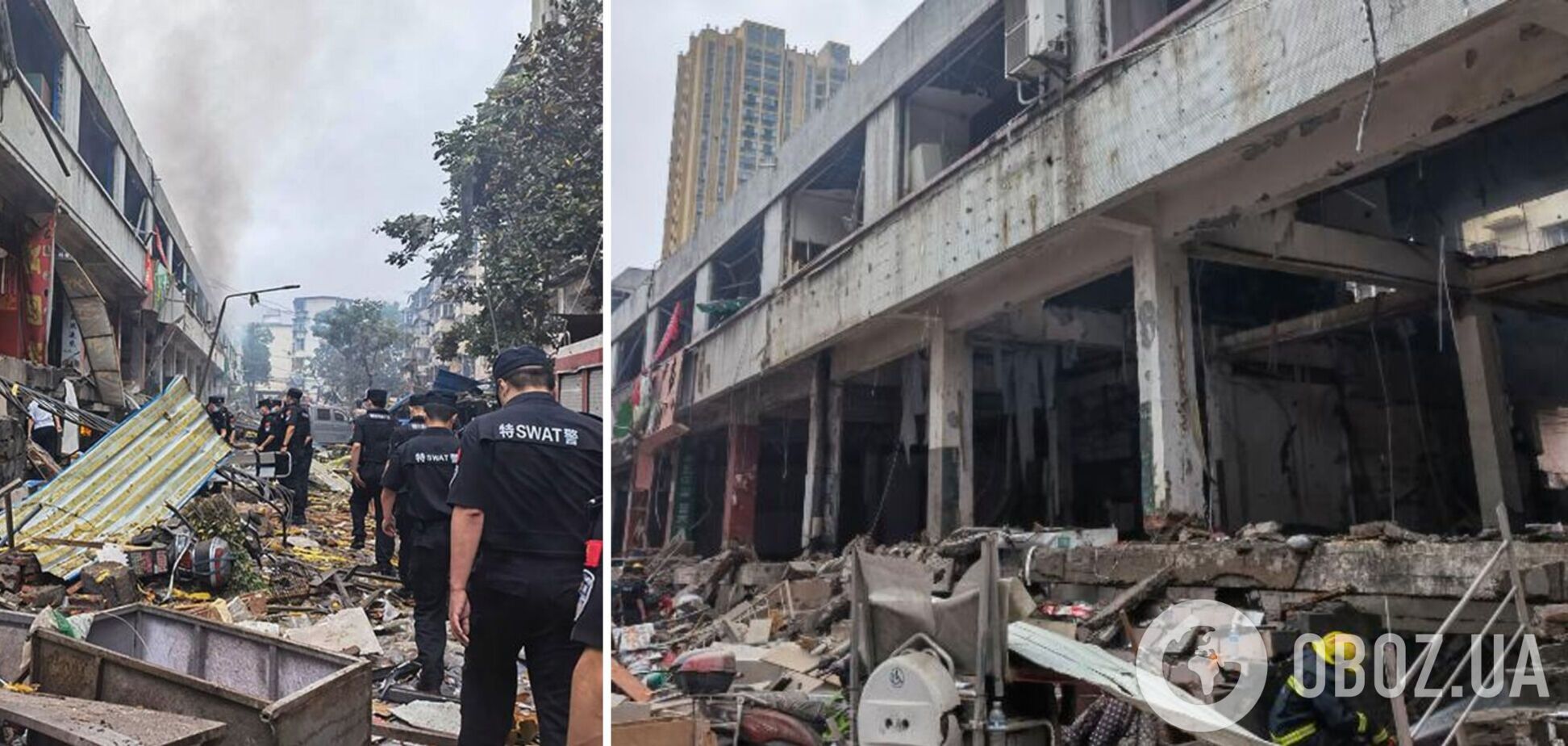 В Китае на рынке прогремел мощный взрыв: погибли 12 человек. Фото и видео