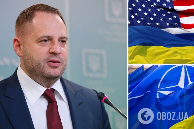 Єрмак: Україна – форпост демократії, ми чекаємо конкретних і активних дій від НАТО