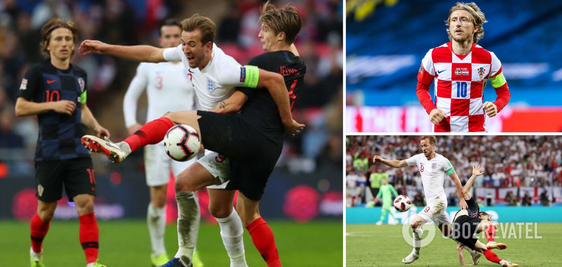 Матч Англия - Хорватия пройдет на 'Уэмбли'