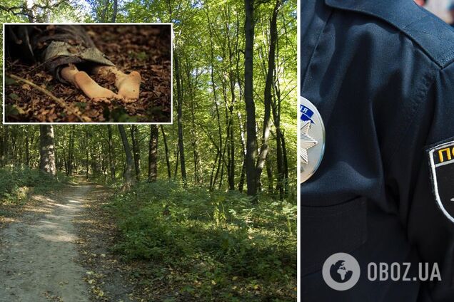 У Києві біля заправки знайшли оголене тіло жінки. Відео